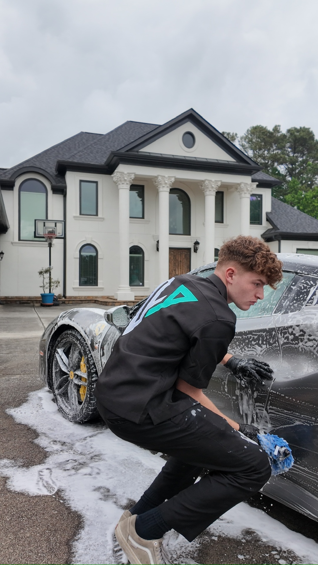 Foam Wash — Driveway Detail